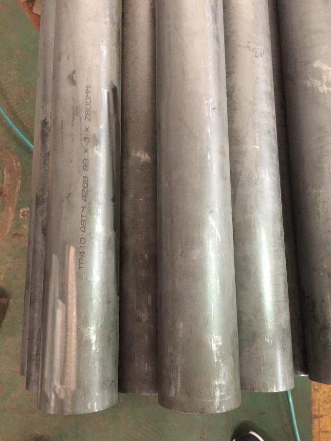 TP410 , EN 1.4006 , DIN X12Cr13 Cold Rolled Stainless Steel Seamless Tube