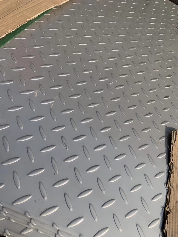 304 Stainless Steel Checkered Plate Floor Skid Proof Plate