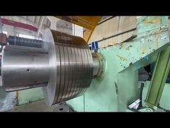 stainless steel strip in coil, cold rolled, processing, slitting
