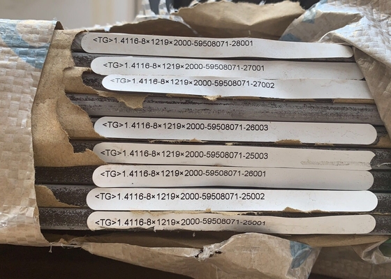 EN 1.4116 Hot Rolled Stainless Steel Plates DIN X50CrMoV15 Sheets