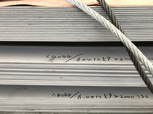 Skating Blades Stainless Steel Sheets Plates Use AISI 420C EN 1.4034 DIN X46Cr13