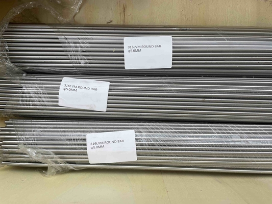 UNS S31673 Stainless Steel Round Bars 316LVM ASTM F138 Implant Material