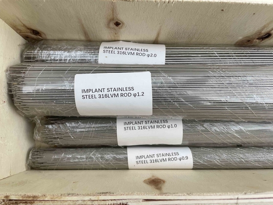 Stainless Rod 316LVM ASTM F138 Bar And Wire 316LVM UNS S31673