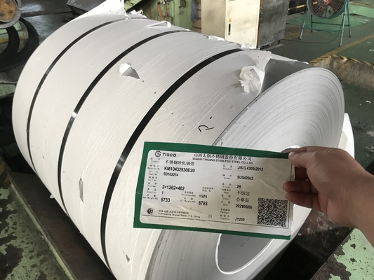 Cold Rolled Stainless Steel SUS420J1 SUS420J2 SUS420J3 Strip Coil