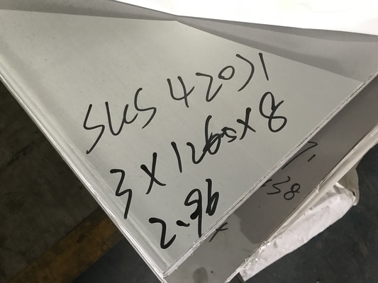 AISI 420A EN 1.4021 Cold Rolled 2B Annealed Stainless Steel Sheets