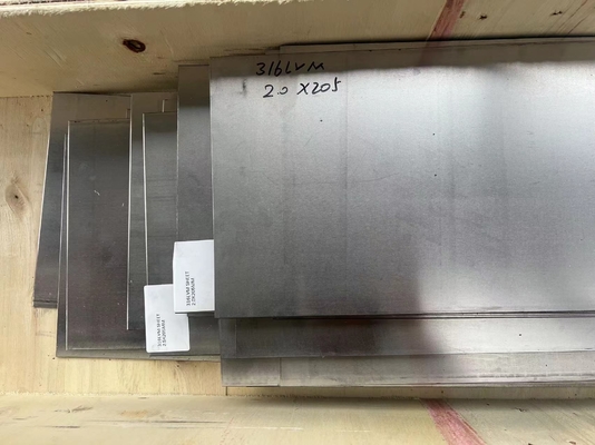 316LVM 1.4441 Stainless Steel Sheets ( Plates ) ASTM F139 ISO 5832-1