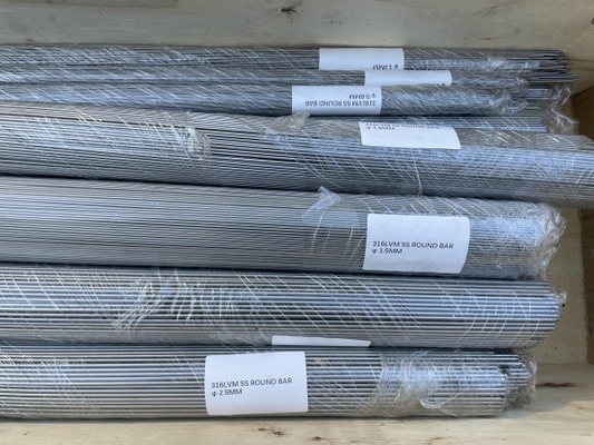 Stainless Rod 316LVM ASTM F138 Bar And Wire 316LVM UNS S31673