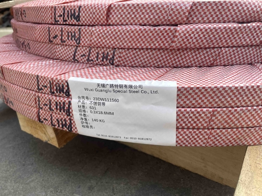JIS SUS631 EN 1.4568 17-7PH Cold Rolled Stainless Steel Strip In Coil