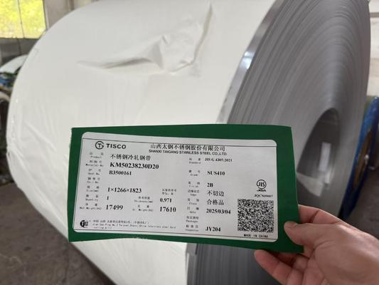 Martensitic AISI 410 And 420 Stainless Steel Sheet, Plate And Strip