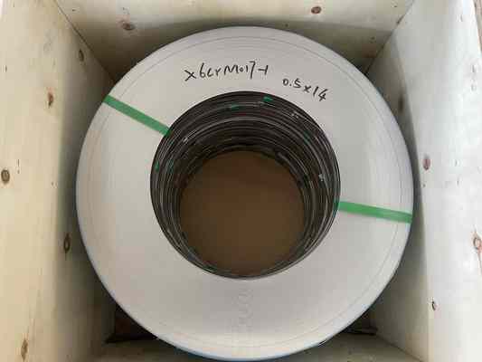 Stainless Steel AISI 434, EN 1.4113, DIN X6CrMo17-1 Sheets, Strips In Coils