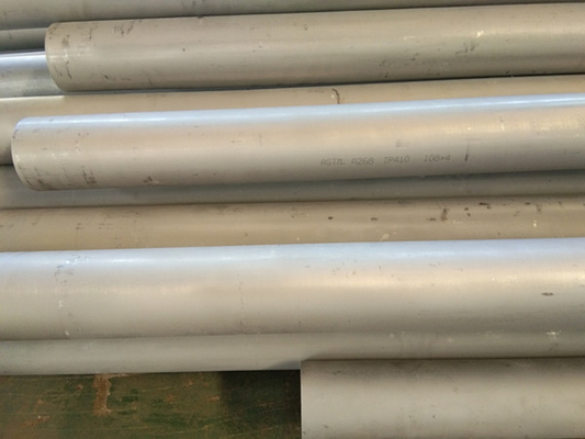 ASTM A268 TP410 ( DIN 1.4006 ) Stainless Steel Seamless Tubes / Pipes