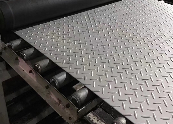 AISI 304 Stainless Steel Checkered Plate Floor Skid Proof Plate